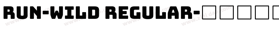 run-wild Regular字体转换